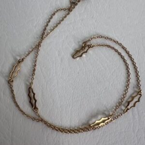 Delicate 1/20 12K Gold Filled Chain Necklace 14.5”