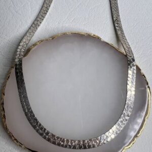 Vintage Herringbone Italy 925 Sterling Silver Chain 18”